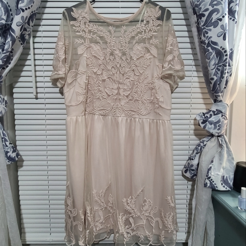 Light pink dress